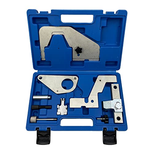 WAYCOJOY Kit de herramientas de bloqueo de sincronización del árbol de levas del motor para Land Rover Jaguar Ford, compatible con Evoque 2.0T Focus y Mondeo, reemplaza OEM 303-748/1504/1521/1594/1595