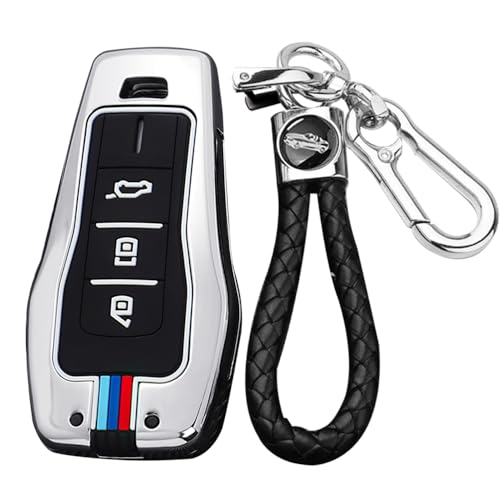 Coque de clé de voiture intelligente compatible avec Xpeng contre les chutes