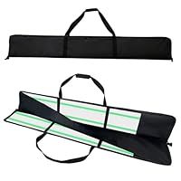 Führungsschiene Tasche 1.6m, für Bis zu 2 Schienen 1100mm/1400mm/1500mm, Plus-Version, ‌Kompatibel mit Bosch, Makita und Festool‌, 600D Oxford Gewebe‌ mit ‌3-Lagen-Dämpfung, Schultergurt‌ und Zubehörf