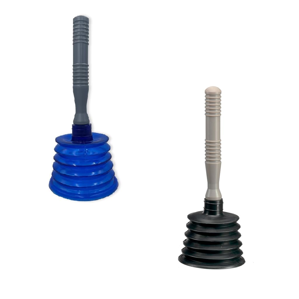 Dayish Sink Plunger Pipe Unblocker Cleaner | Drain Suction Device for Wash Basin Unblocker for Bathroom, Kitchen | Powerful Toilet Plunger Household Dredging Accessories Device (2Pcs)