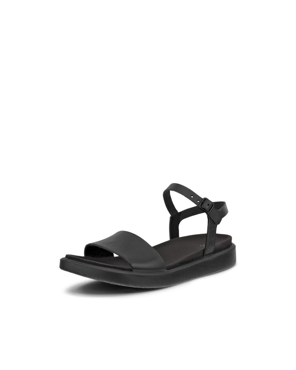 ECCO Women's Flowt WSandal, black, 6 UK