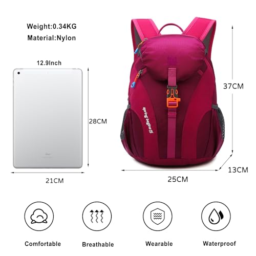 Mochila de senderismo impermeable ligera 15L miniatura 3