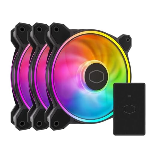 Cooler Master MF120 Halo² 3in1 PC Case|Liquid Cooler|Air Cooler Fan, 120mm Fan, Dual-Loop aRGB Rings, Dynamic PWM 2,050 RPM, Air Balance Blades, aRGB Lighting, Hybrid Frame