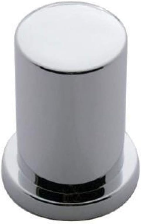 United Pacific 10777B - Wheel Lug Nut Cover - 1 3/16" X 2 1/8" International Chrome Hulk Bolt Cover