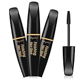 SUOFEIYA Hair Finishing Stick for Woman 3 Pack, Black, Vegan & Cruelty Free, Tames Flyaways, Smooths Frizz - Hair Mascara for All Hair Types