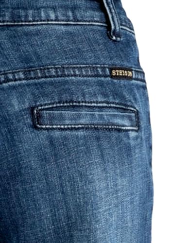 Stetson Western Jeans Womens Low Rise 4 Long Blue 11-054-0214-0815 BU4