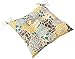 Pillow Perfect Outdoor Full Bloom Wrought Iron Seat Cushion, Set of 2