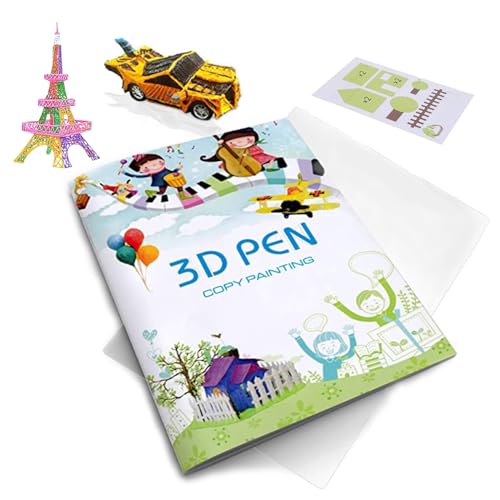 3D Stift Druck Zeichenbuch, Wiederverwendbar, Farbi Produktbild-Vorschau 6
