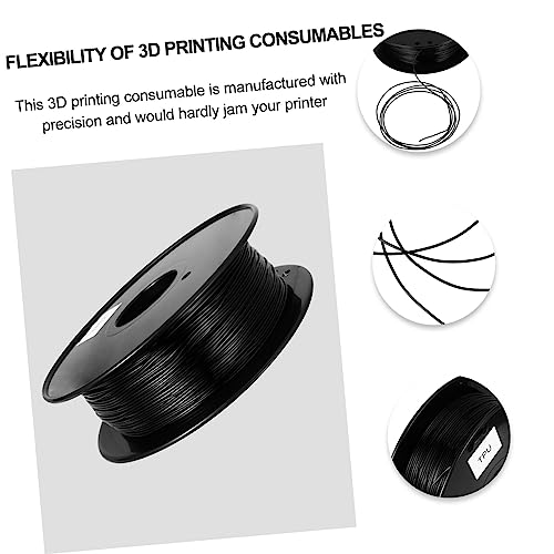 Filamento TPU Negro Flexible para Impresoras 3D 1 Pc - Fernando Cortés