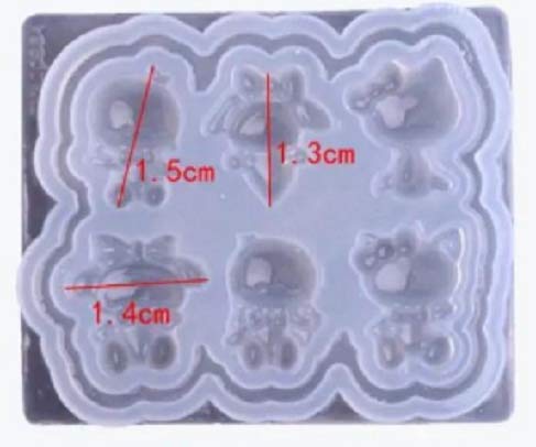 デコパーツ シリコンモールド シーラント ビーズ 大量 まとめ売り