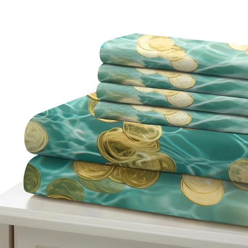 Housse de couette hypoallergénique 200x200 imprimé vache 3D