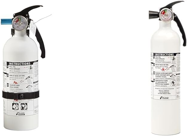 Kidde Car & Truck Fire Extinguisher 5-B:C, 3.2 Lbs, Dry Chem, Wall Mount