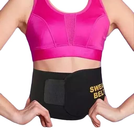Weight lose belt fat lose belt pet kam karne ki belt patla hone ka belt sweat slim belt hot belt yoga belt,GYM BLET exercise belt tummy trimmer belt for men & women (Free size, Pack of 1) (AE-017) (B0CY8DT8M7) Amazon Price History, Amazon Price Tracker