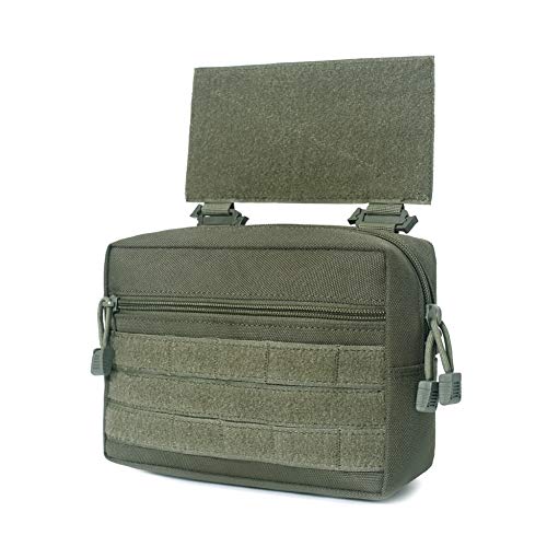 Zdmathe Admin EDC Bolsa de cintura militar cinturón de utilidad modular bolsa organizador de herramientas de nailon bolsa de almacenamiento impermeable Campo de caza