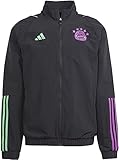 Fronttaschen adidas, Fc Bayern München, Repräsentation Sweatshirt, Schwarz, L, Mann