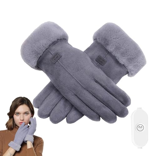 Guantes para mujeres en clima frío que necesitan calor rápido