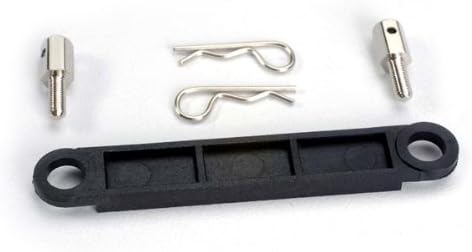 Traxxas 3727 Battery Hold Down Plate, Black