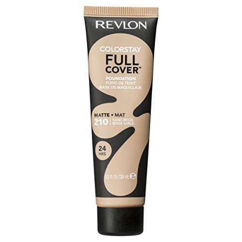 Revlon ColorStay Full Cover Foundation, Sand Beige, 1.0 Fluid Ounce