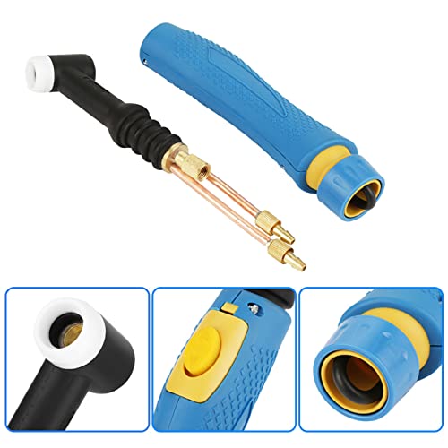 Torche de soudage TIG WP-18 refroidie par eau avec tête flexible et interrupteur - 8