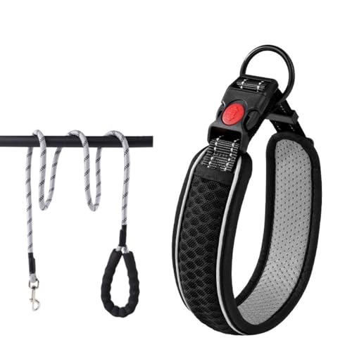 Collar reflectante para perro con neopreno suave XS miniatura 2