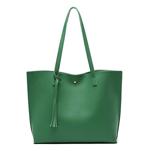 Dreubea Soft Faux Leather Tote
