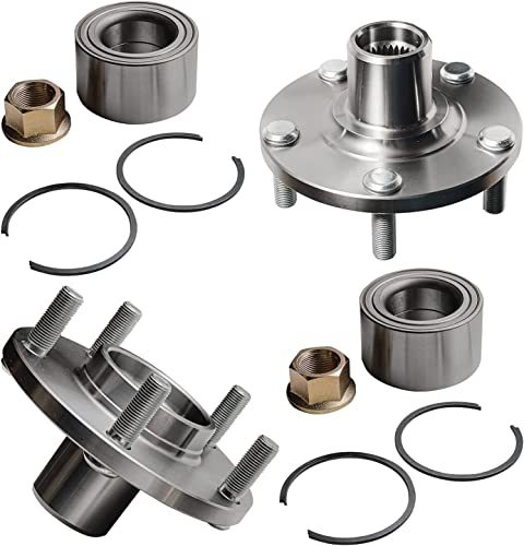 Image of Detroit Axle - Front Brake Kit for 2006 Nissan Altima, 2004-2008 Maxima