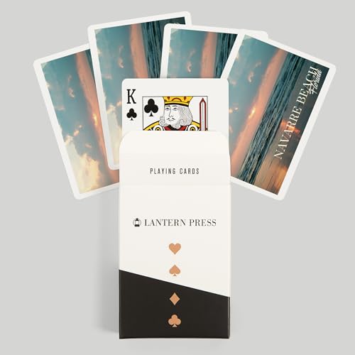 Naipes Póker Lantern Press Navarre Beach 52 cartas miniatura 6