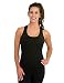 Delfin Spa Women's Heat Maximizing Neoprene Anti Cellulite Full Coverage Racer-back Exercise Tank, BLACK, Medium