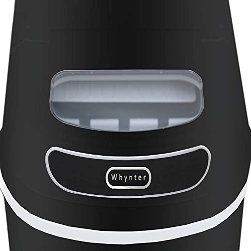 whynter imc-270mb Kompakte Tragbare Ice Maker, 27 LB. Kapazität, Metallic Schwarz 27 lb schwarz metallic – Bild 8