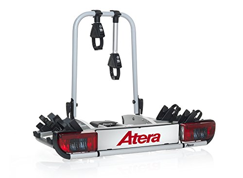 Atera 022600 PKW Fahrradträger Strada DL 2 Auto-Kupplungsträger mit Rückleuchten - für 2...