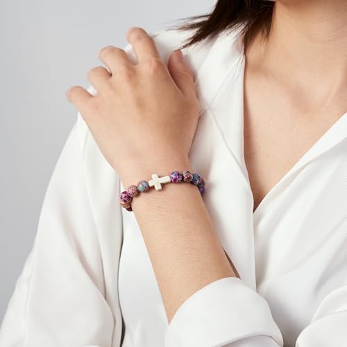 Tarsus Cross Bracelet for Teen Teenage Girls Gifts Trend Stuff, Christian Jewelry Birthday Confirmation Easter Communion Gifts2