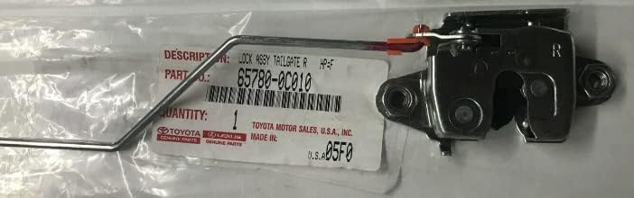Toyota Genuine Parts - Lock Assy, Tail Gate (65780-0C010)