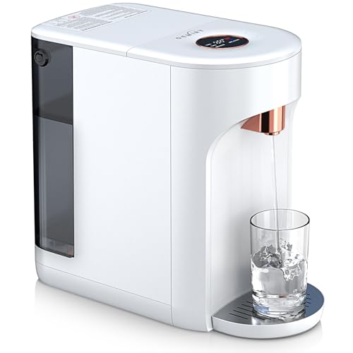 Countertop Reverse Osmosis Water Filter System, 5:1 Pure to Drain, 4 Stage Purification, Counter RO Filtration, Portable Water Purifier Countertop for Kitchen, Office, RV