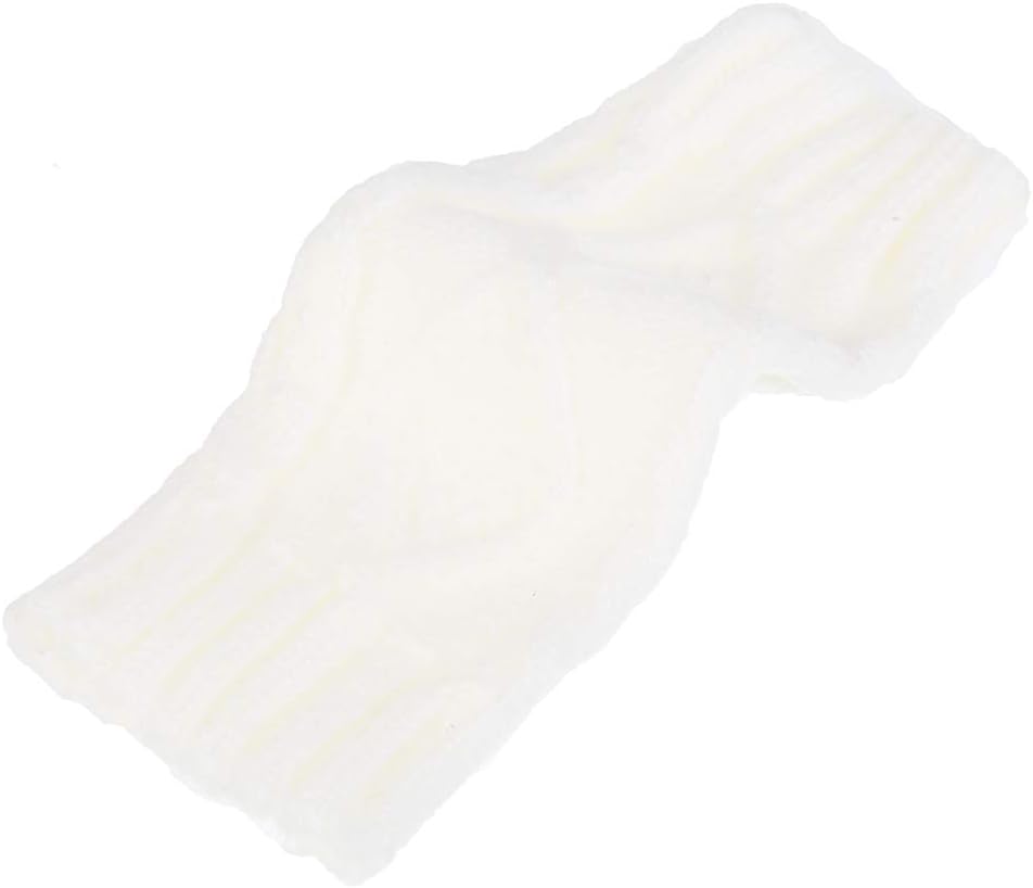 Novawo Womens Winter Arm Warmers Warm Fingerless Gloves Hand Crochet