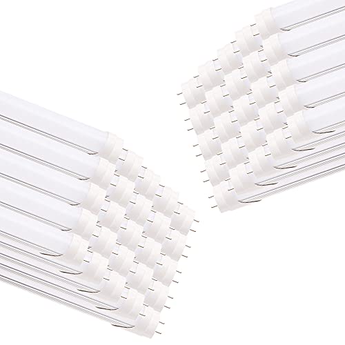 led蛍光灯 40W形 2600lm 消費電力18W 昼白色5000K T8直管 120cm 1198mm G13口金 グロー式工事不要 ノイズレス ラジオ併用可 ECO エコ 家庭 事務所 学校に適用 PL賠償責任保険加入済み 50本