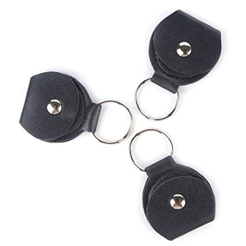 BDBHY 1PC Cuir Et Métal Noir Guitare Électrique Porte-médiator Plectrum Étui Sac Pièces Accessoires - Les Beatles, Paul McCartney, John Lennon, RIngo Starr, George Harrison BDBHY 1PC Cuir Et Métal Noir Guitare Électrique Porte-médiator Plectrum Étui Sac Pièces Accessoires – Image 5