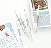 2Way Water-based Paster Pen, 5/Pack, Dual Nibs Highlighters