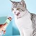BELOWSYALER Cats Treat Spoon Squeeze,Cats Strips Feeder Spoon,Lickable Cats Treat Dispenser,Easy Feeding Cats Spoon for Treats