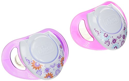 Chicco Pacifier Hard Shield, Pink, 4 Months Plus