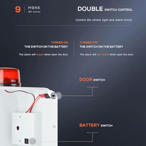 Armoire de rangement AED anti-vandalisme à commande à double interrupteur et alarme