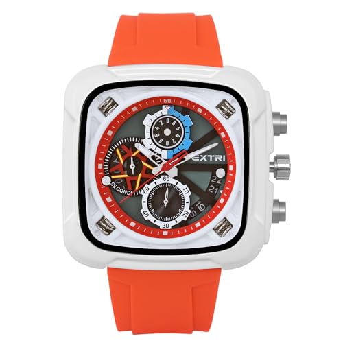 EXTRI Analog White Dial Mens Watch-X6057-B (B0D3J6K2LB) Amazon Price History, Amazon Price Tracker