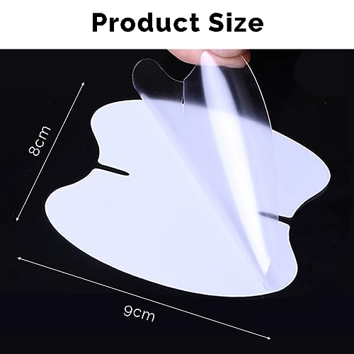 10pcs Clear Car Door Handle Scratch Potector TPU Car Door Sticker Universal Protective Films for Vehicles (Clear) - Image 4