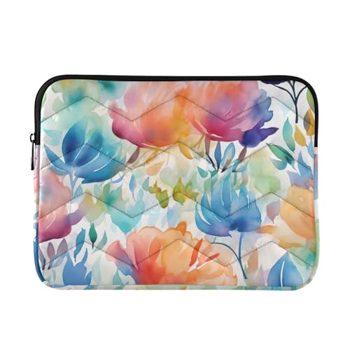 Funda para portátil 13-14 pulgadas con diseño floral