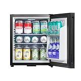 Baridi 25L Ultra Quiet Drinks & Wine Cooler Mini Fridge with LED Light, Black - DH57 - Image 3