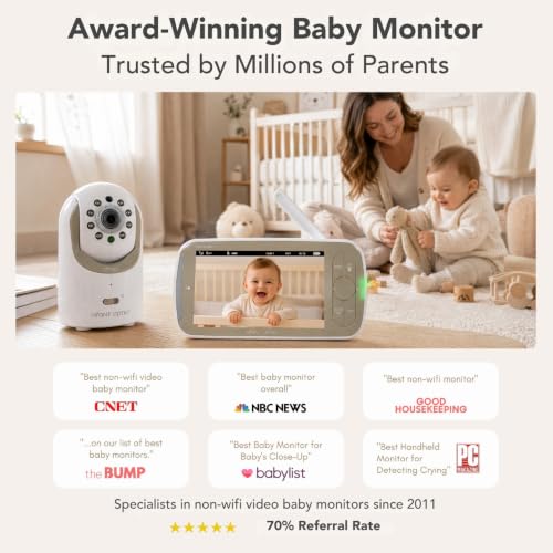 Infant Optics DXR-8 Pro Closed-RF Video Baby Monitor with Active Noise Reduction — view 7
