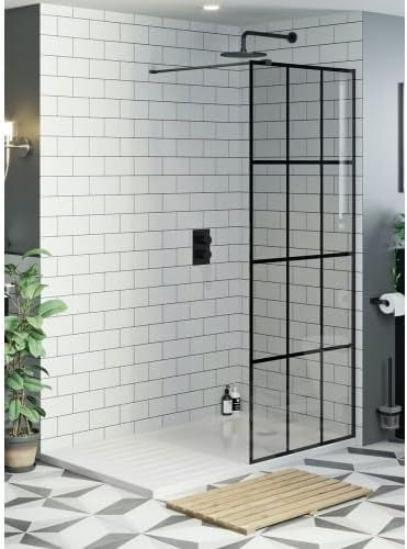 Image of Metro Tile 1000mm x 2400mm x 10mm Thick Shower Wall Panels 1m Wide Wet Wall Panels