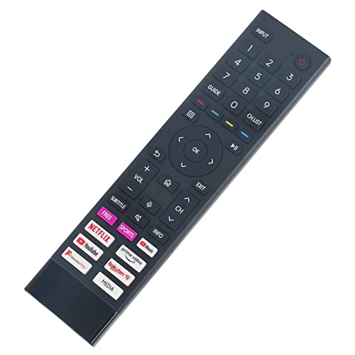 VINABTY ERF3A80 Replace Remote Control ERF3A80 TV Remote Control Replaced Compatible with Hisense TV 43A6GTUK 50A6GTUK 50E76GQTUK 55E76GQTUK 50A7GQTUK 55A7GQTUK 65A7GQTUK 55A6GTUK 65A6GTUK 75A6GTUK - Image 4