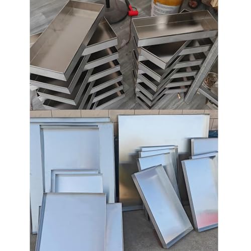 Bandeja de goteo rectangular de 90x70 cm para terrazas y balcones limpios 7