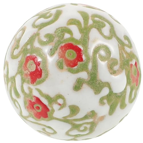 FIXOSHEE Boules Décoratives en Céramique Chinoise Bleue et Blanche Boules Flottantes pour Aquarium Ornement sous-Marin Sphérique Décoration d'Aquarium Accessoire Décoratif Artistique