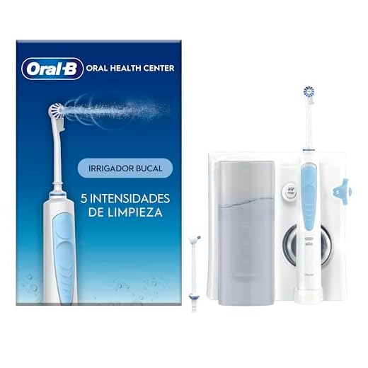 Oral-B Centro De Salud Bucal Irrigador: Irrigador Dental, 1 Cabezal Oxyjet y 1 Cabezal Water Jet, Regalos Orginales